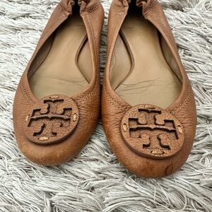 Tory Burch All Leather Flats